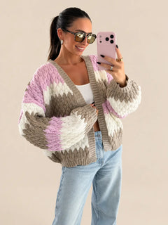 Cardigan – Taupe
