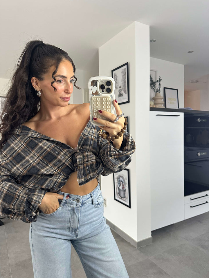 Karo Hemd – Schwarz