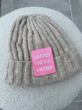 Strickmütze „Creme de la Creme“ in Creme