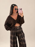 Bow Sweater – Brown