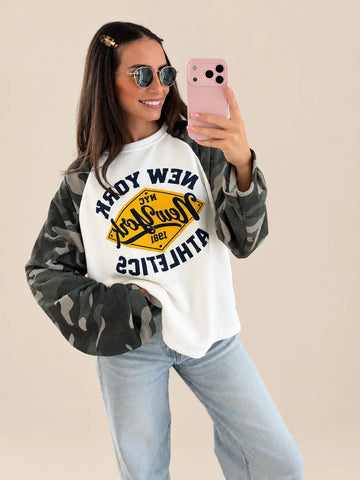 Long Sleeve Shirt New York – Camouflage