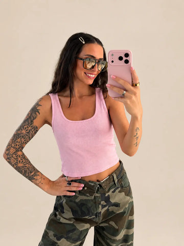 Basic Top – Rosa