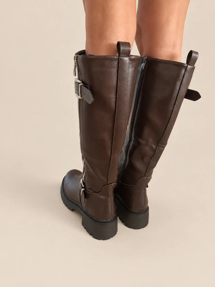 Biker Boots – Brown