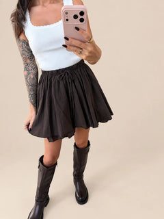Skort – Brown
