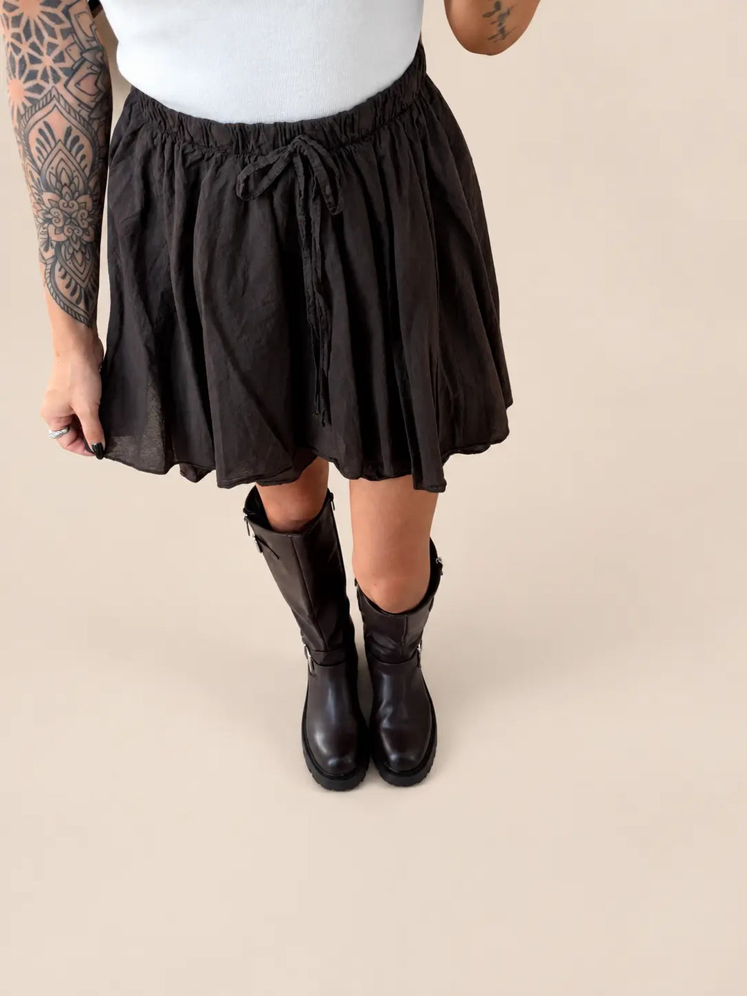 Skort – Brown