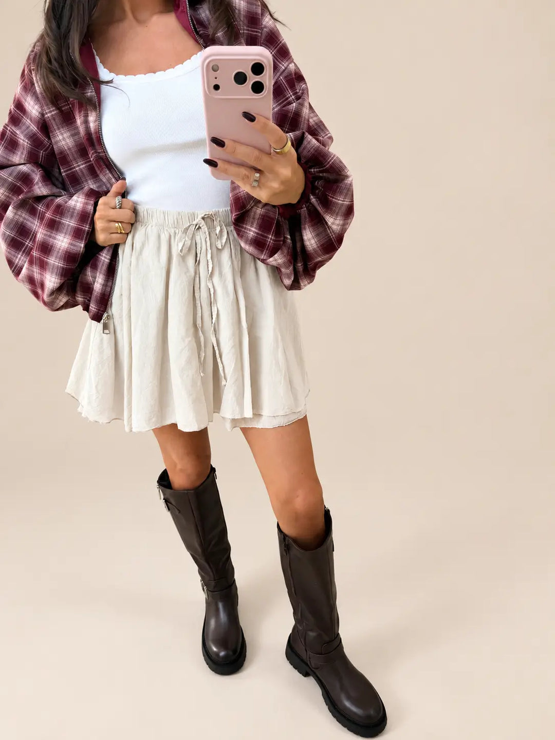 Skort – Beige