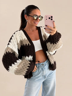 Cardigan – Braun