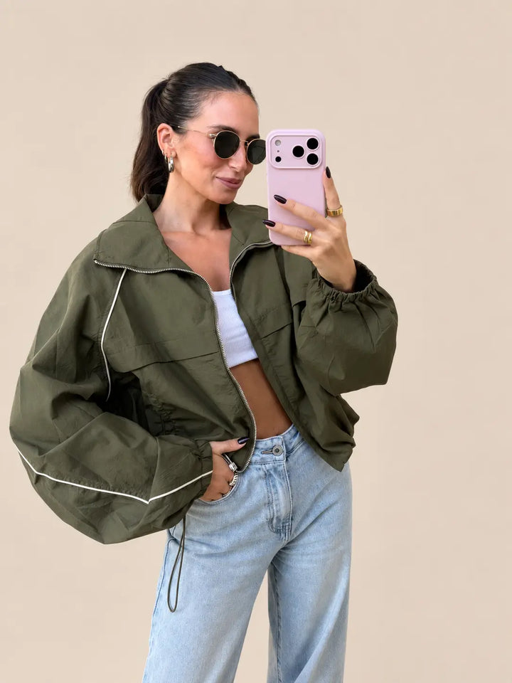 Windbreaker Jacke – Khaki