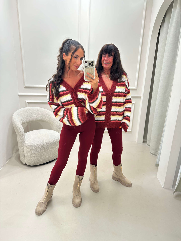 Leggings Bordeaux