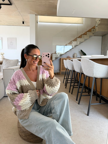 Cardigan – Taupe