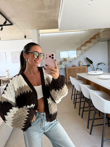 Cardigan – Braun