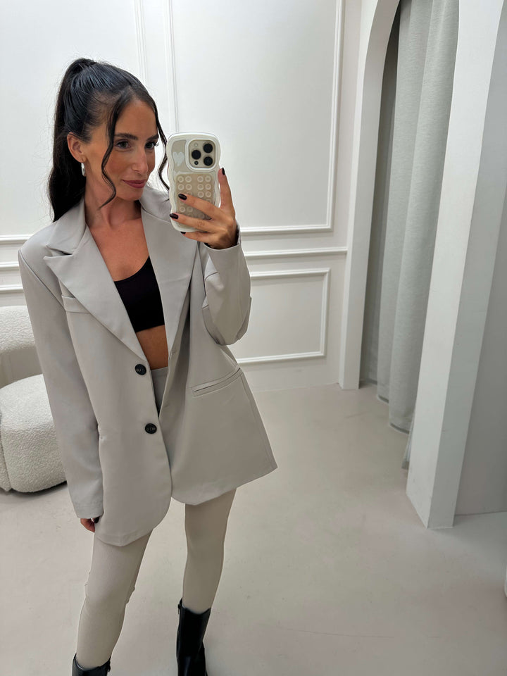 Gerippte Leggings