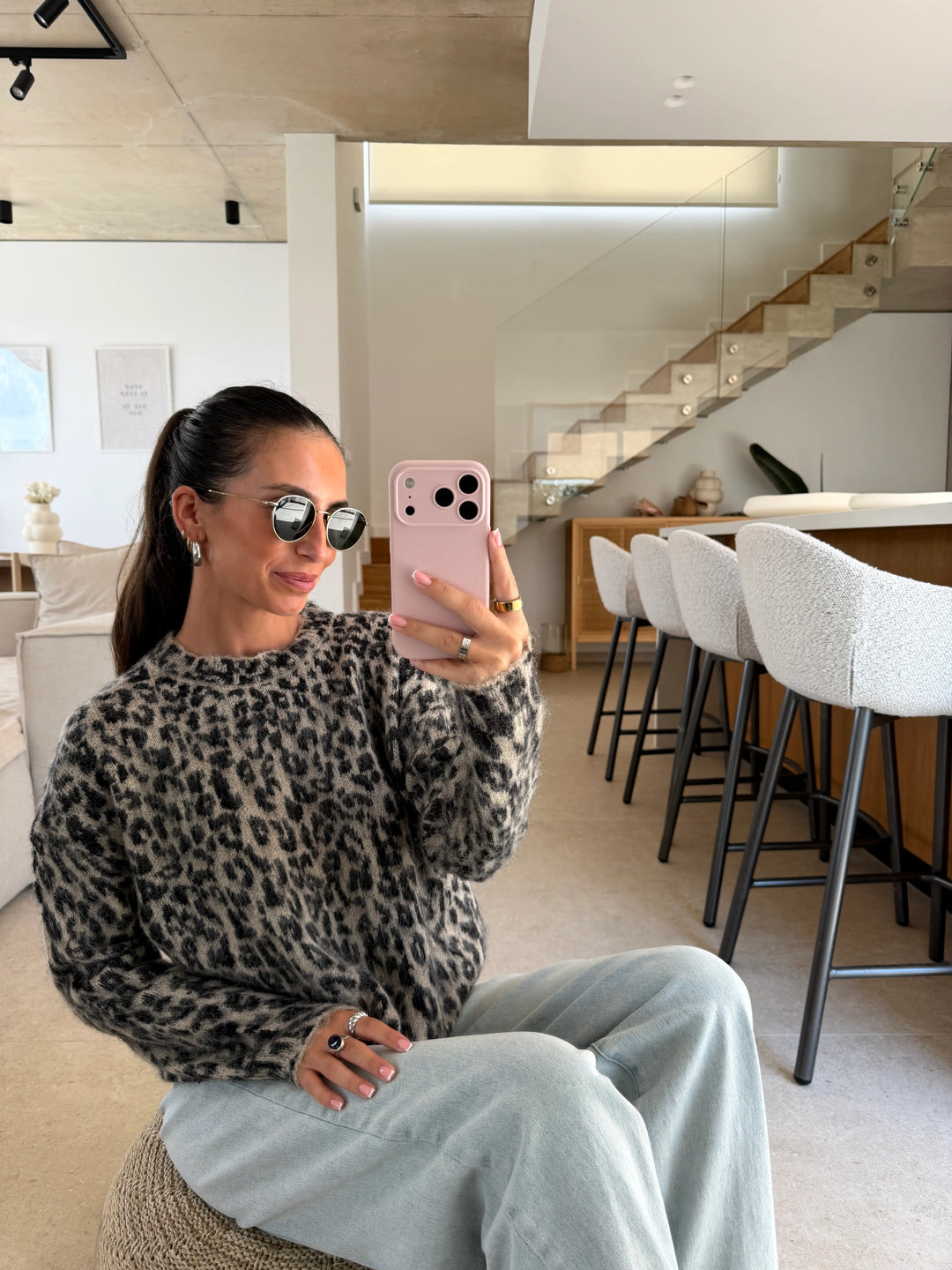 Leo Pullover – Camel