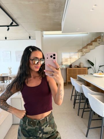 Basic Top – Bordeaux