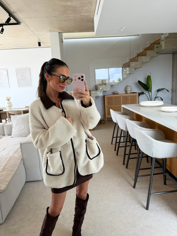 Teddy Jacket – Cream