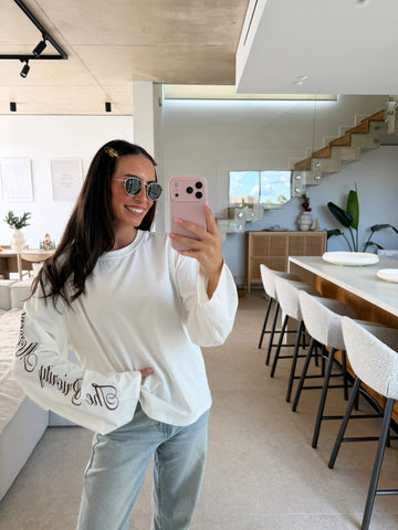 Long Sleeve Shirt The Priority Moment – White