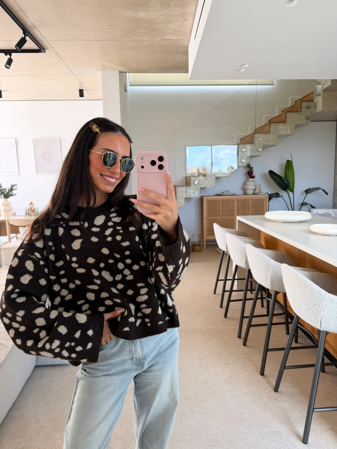 Bambi Sweater – Brown