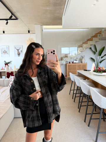 Checkered Shirt – Anthracite