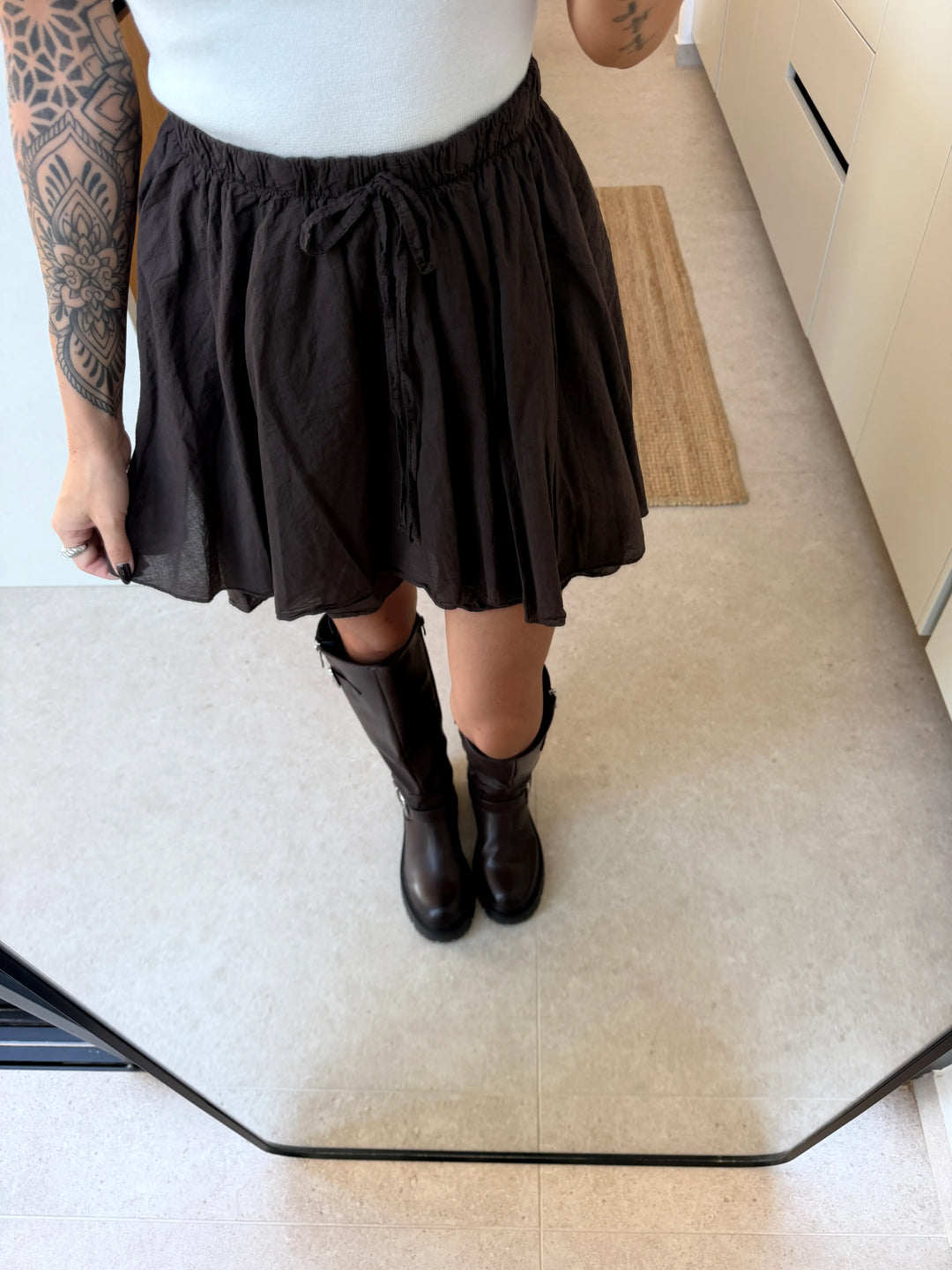 Skort – Brown