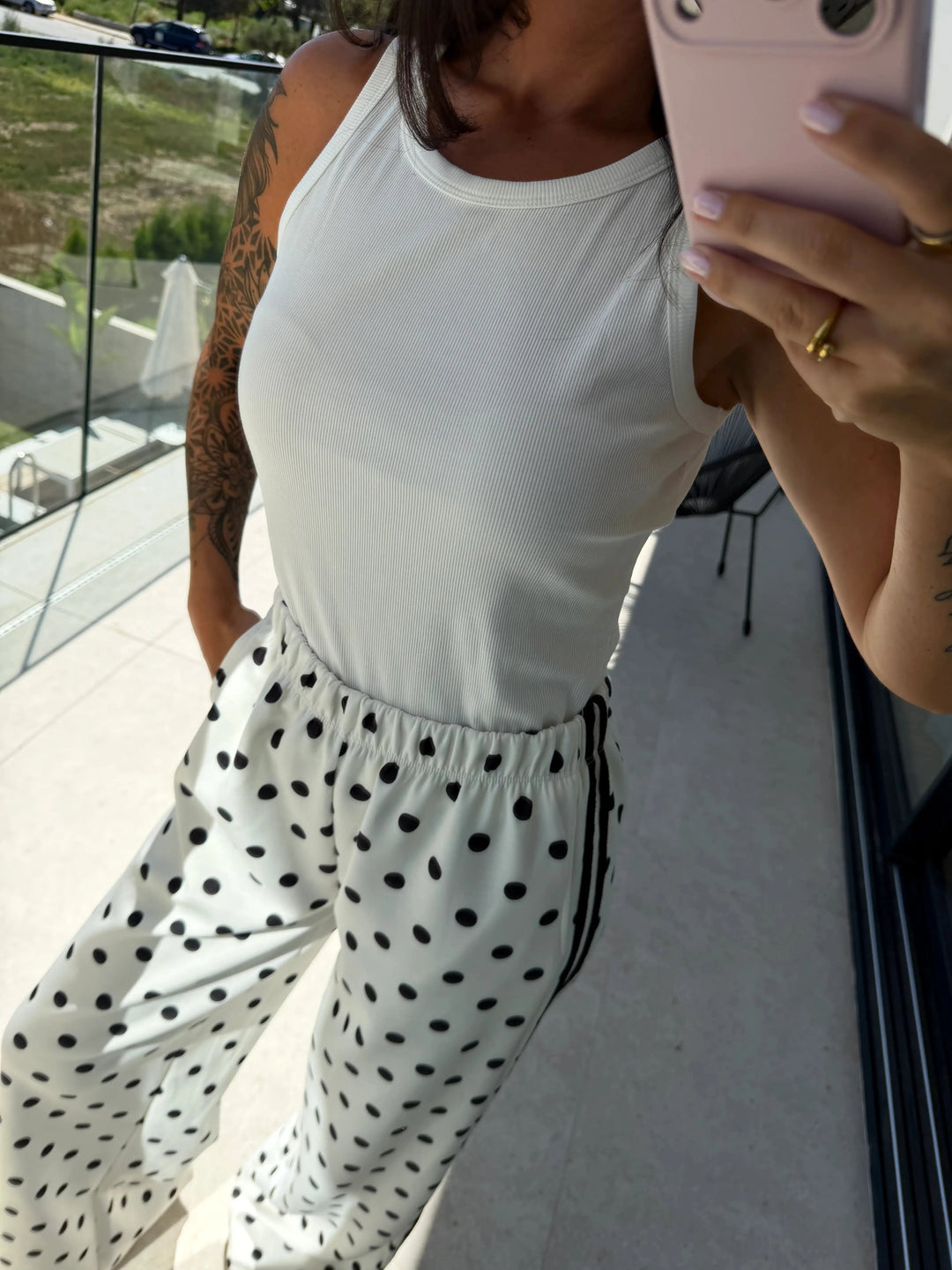 Basic Top – Weiß Top Lisas Boutique 