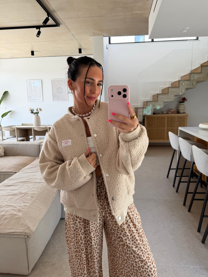 Boucle Jacke Lovely – Mintgrün Jacke Lisas Boutique 