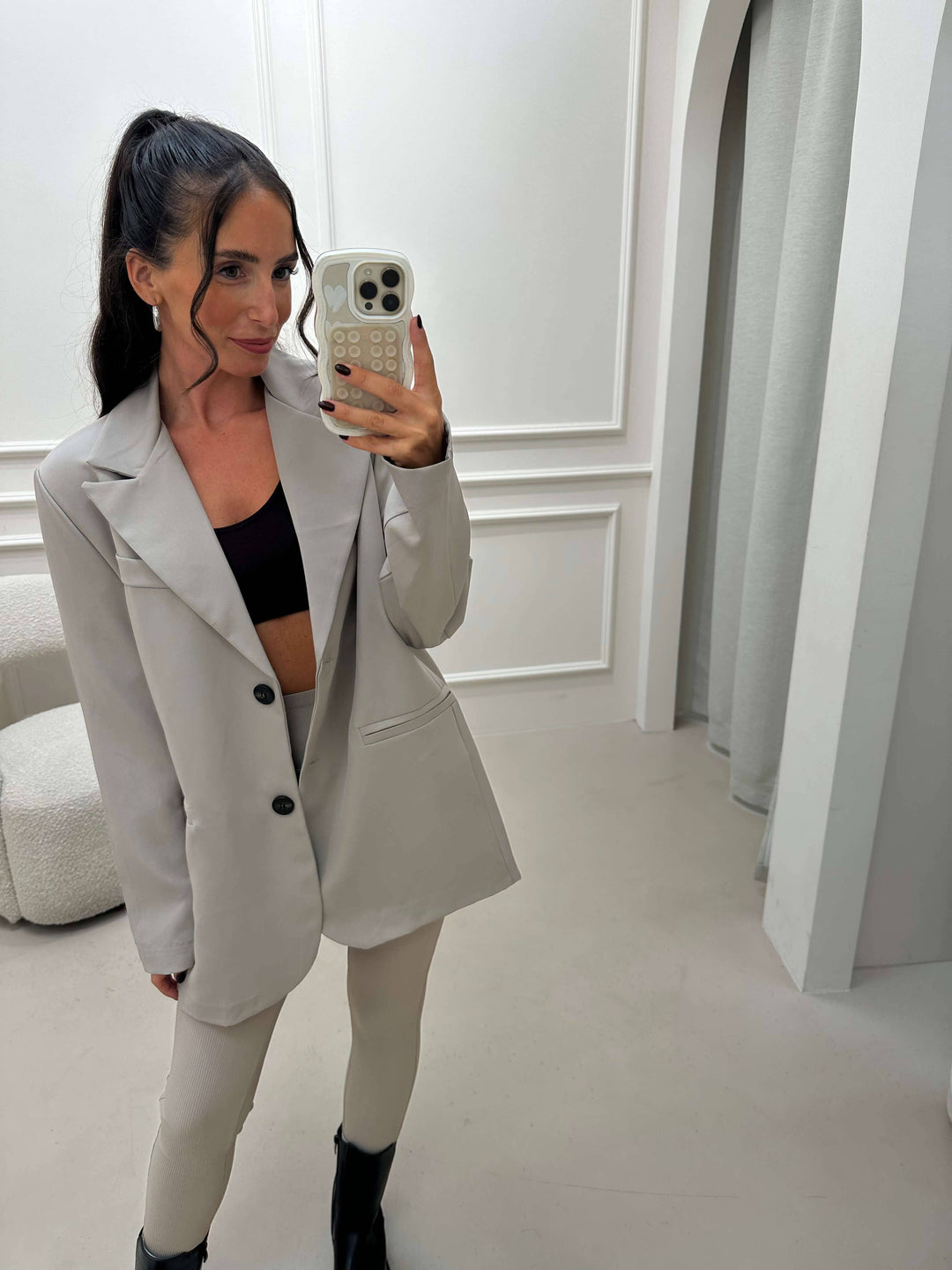 Gerippte Leggings Hose Lisas Boutique 