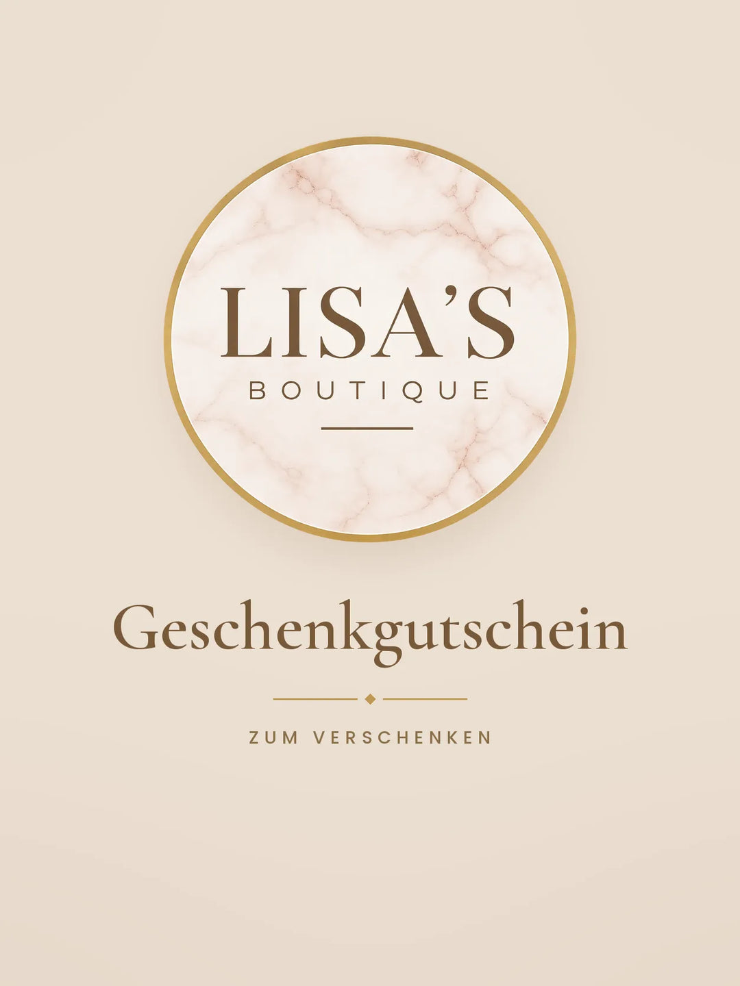 Geschenkgutschein von Lisa’s Boutique