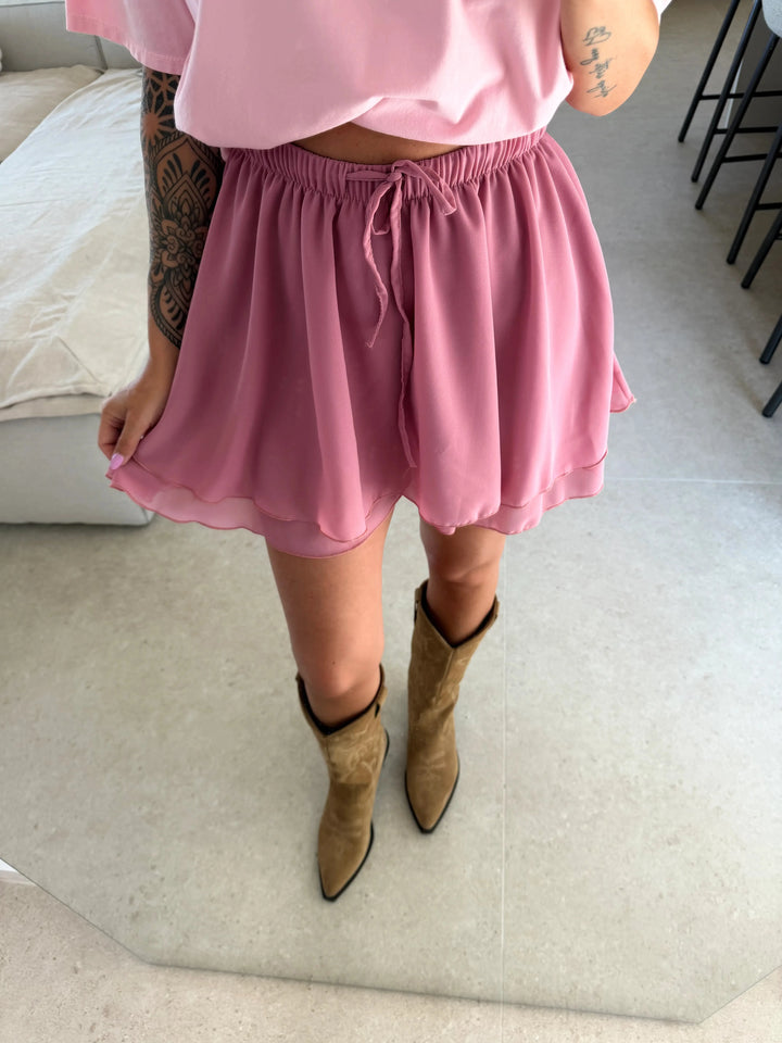 Hosenrock - dunkel Rosa Hosenerock Lisas Boutique 