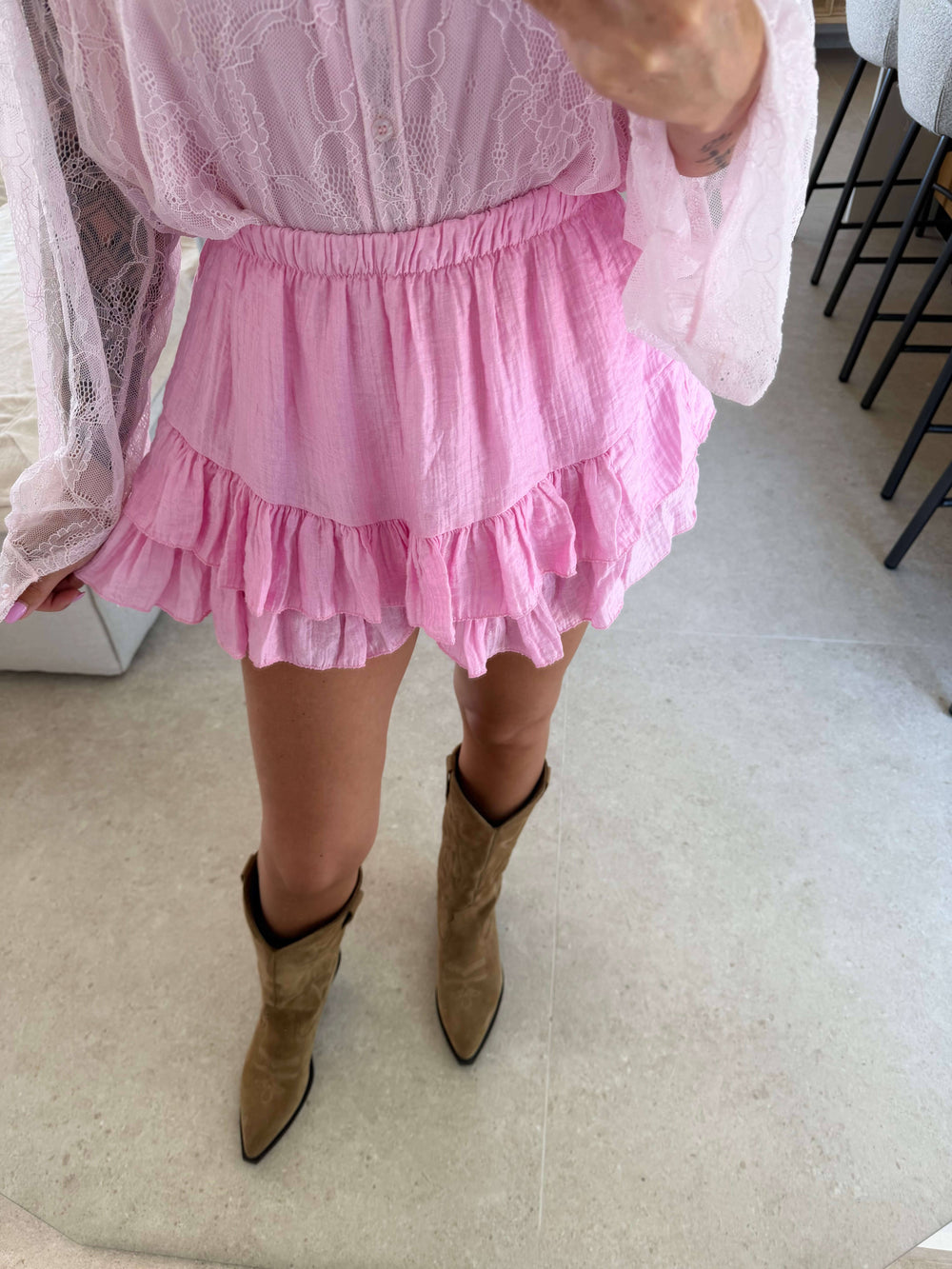 Hosenrock - Rosa Hosenrock Lisas Boutique 