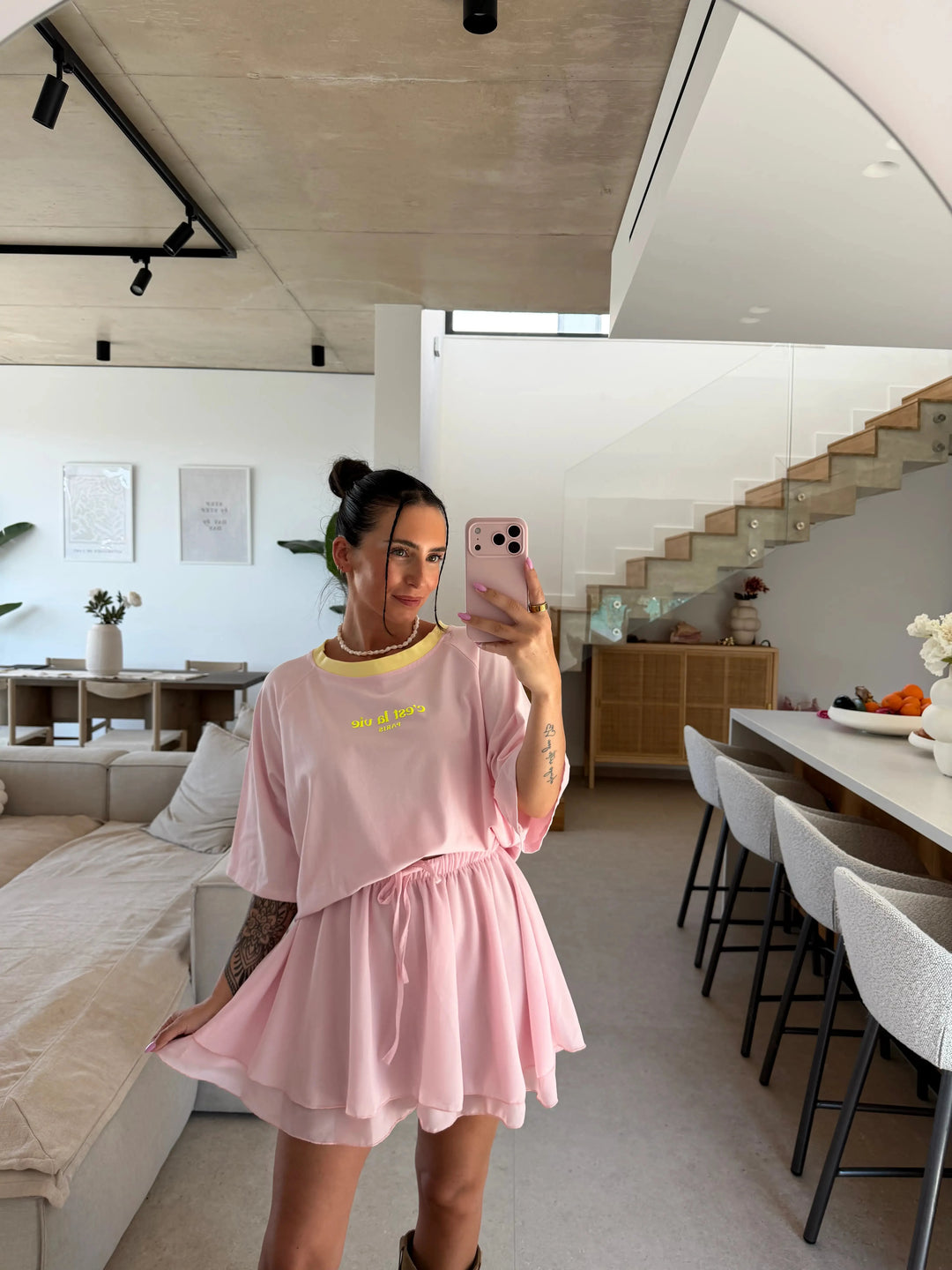 Hosenrock - Rosa Hosenrock Lisas Boutique 