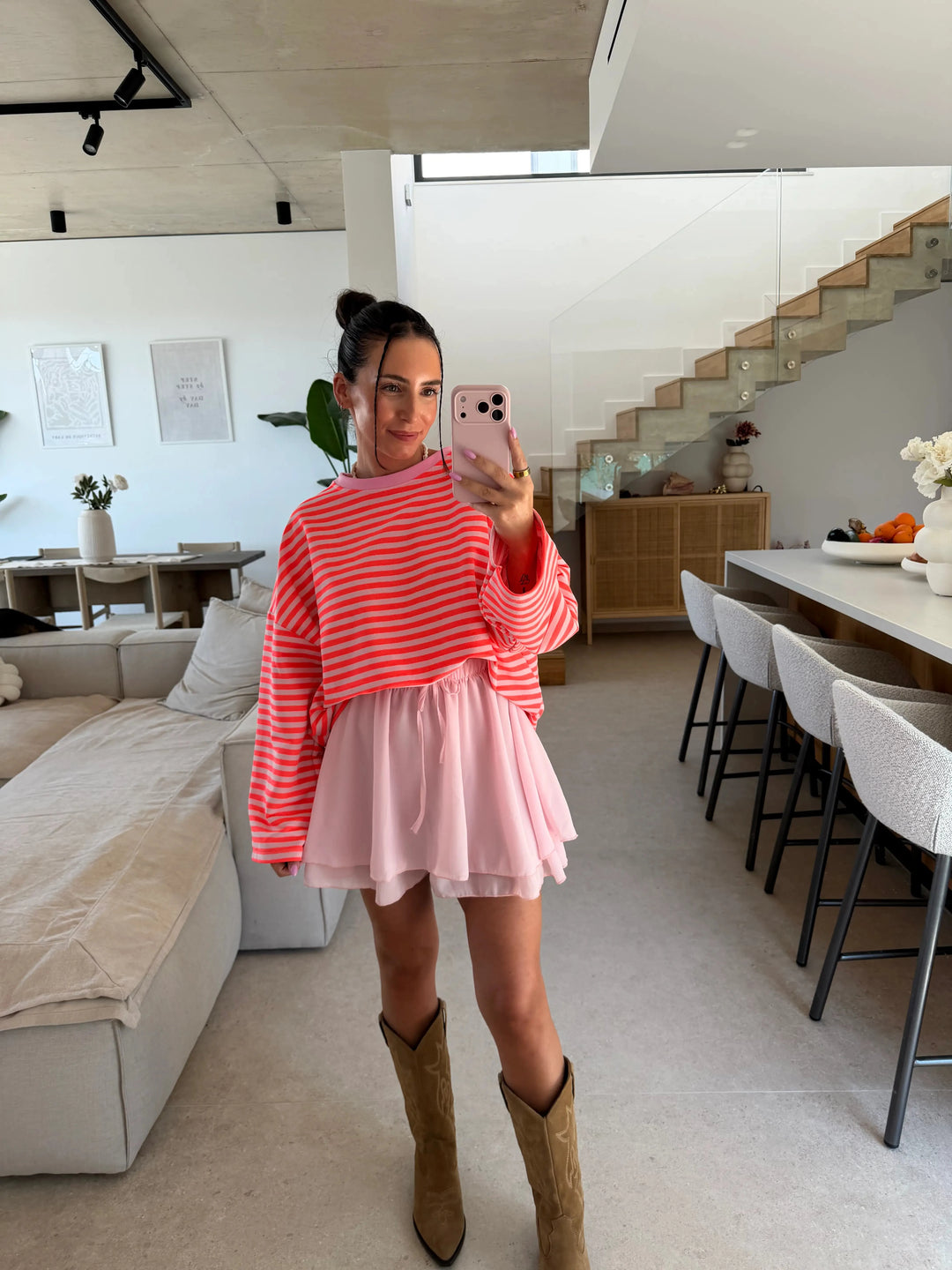 Hosenrock - Rosa Hosenrock Lisas Boutique 