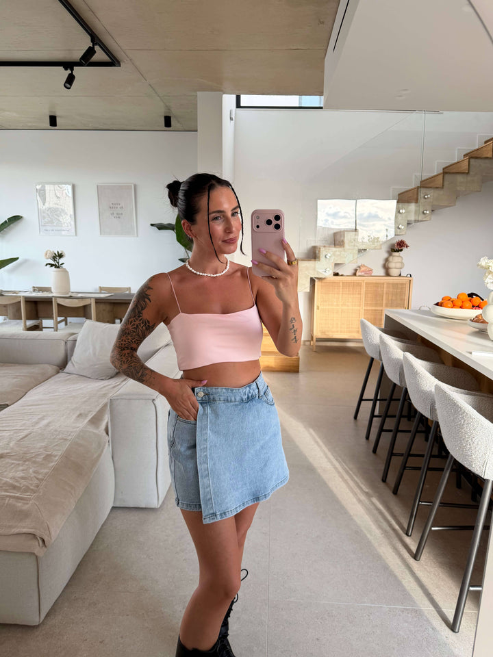 Jeans Hosenrock Hosenrock Lisas Boutique 