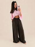 Jersey Trousers Tall (Length) – Brown