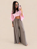 Jersey Trousers Regular (Length) – Taupe