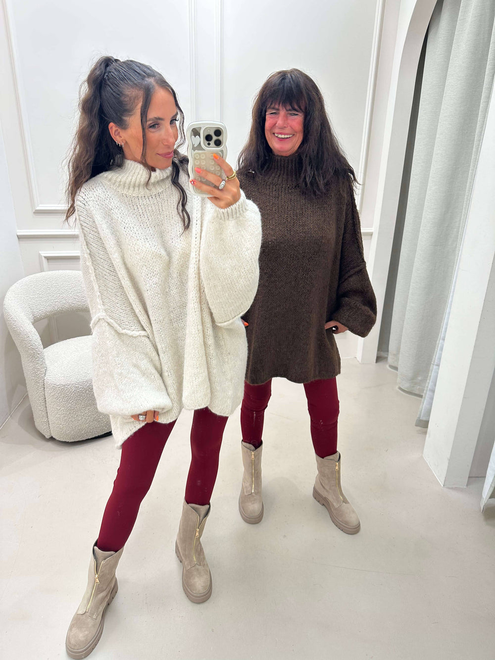 Leggings Bordeaux Rock Lisas Boutique 