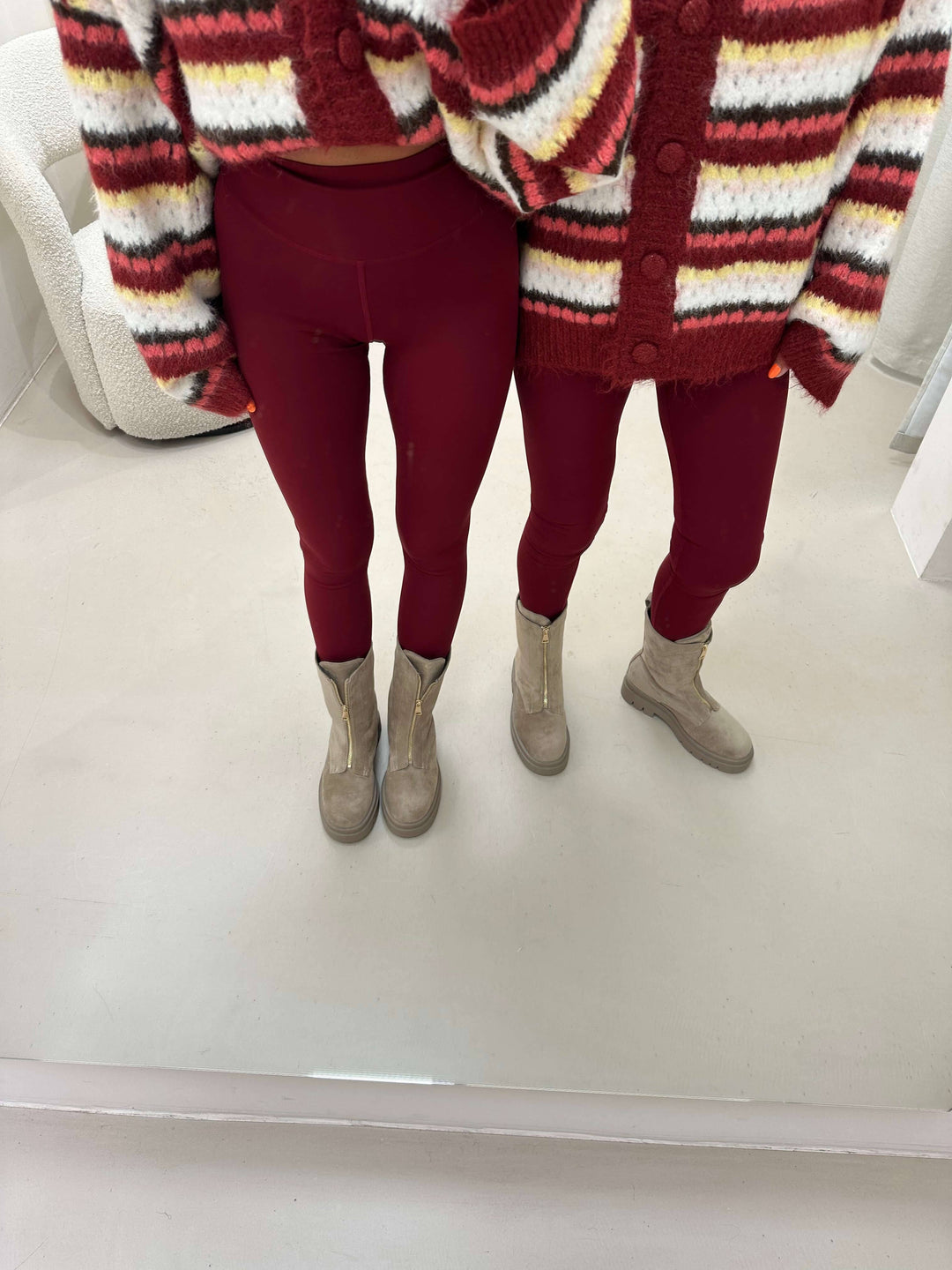 Leggings Bordeaux Rock Lisas Boutique 