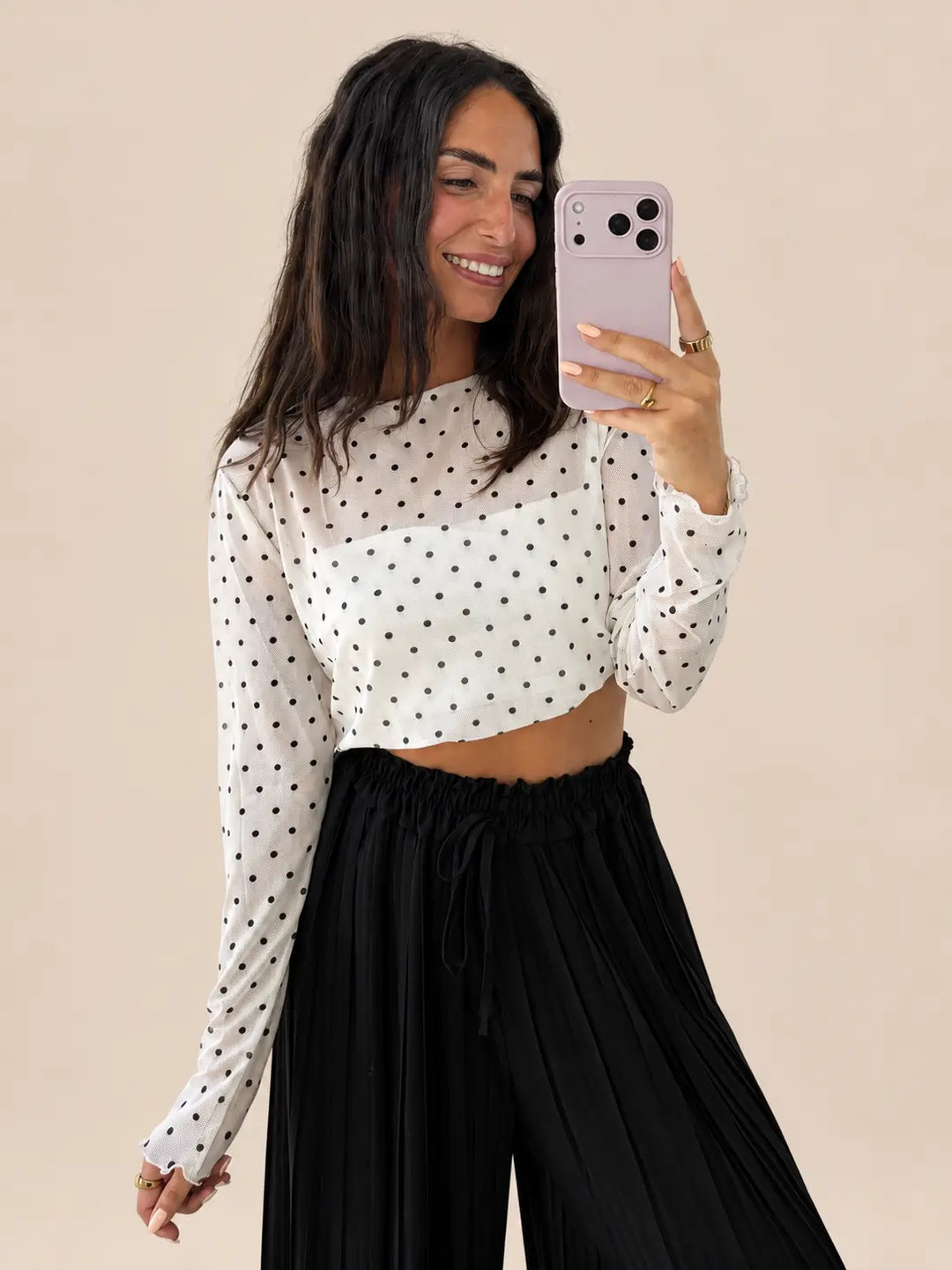 White longsleeve | Lisa’s Boutique