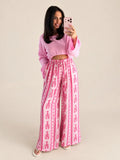 Muslin Long-Sleeve Top – Rose
