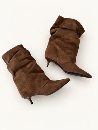 Braune Stiefeletten – Schuhe bei Lisa’s Boutique