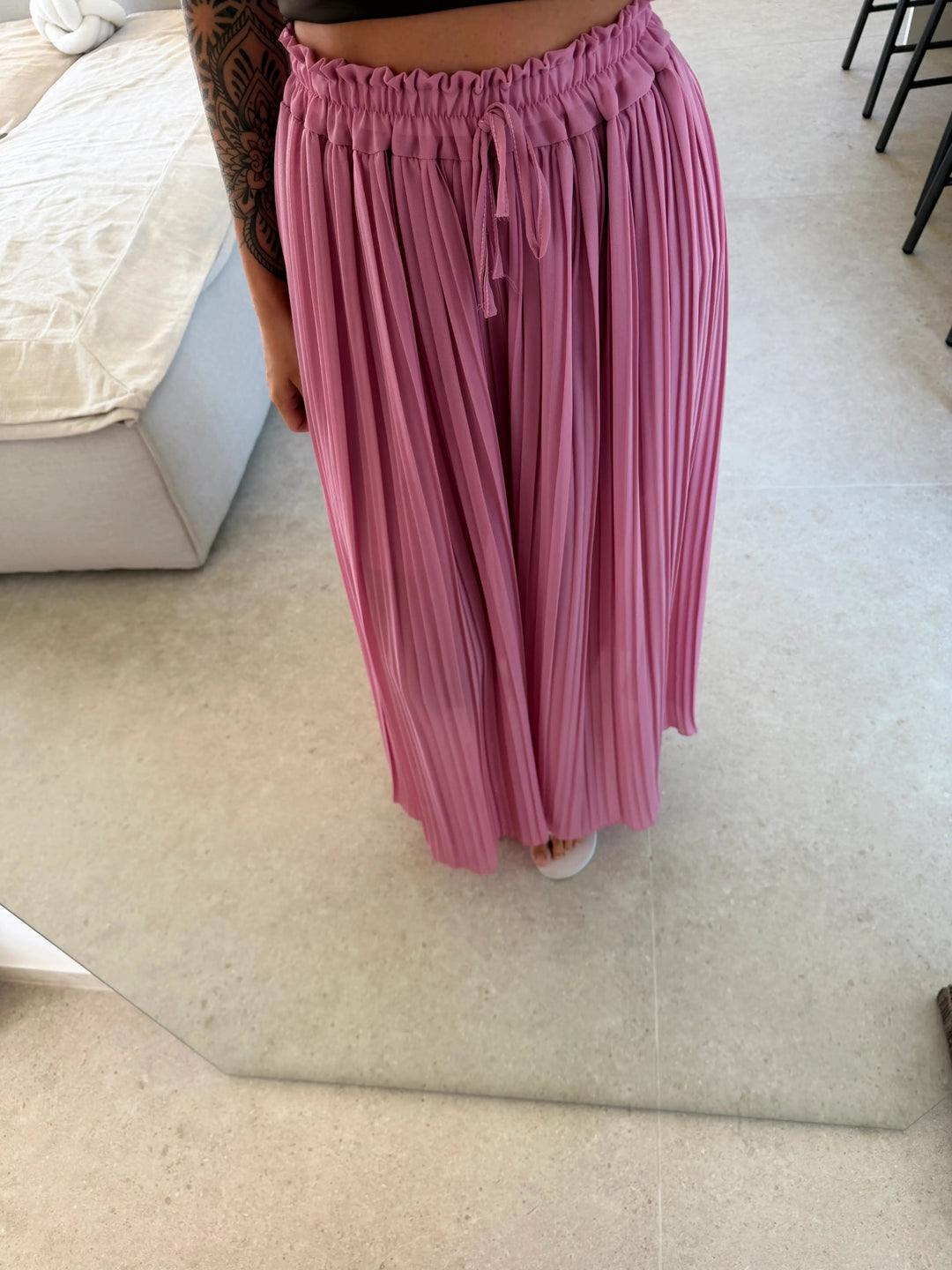 Plissee Hose – Beere Hose Lisas Boutique 