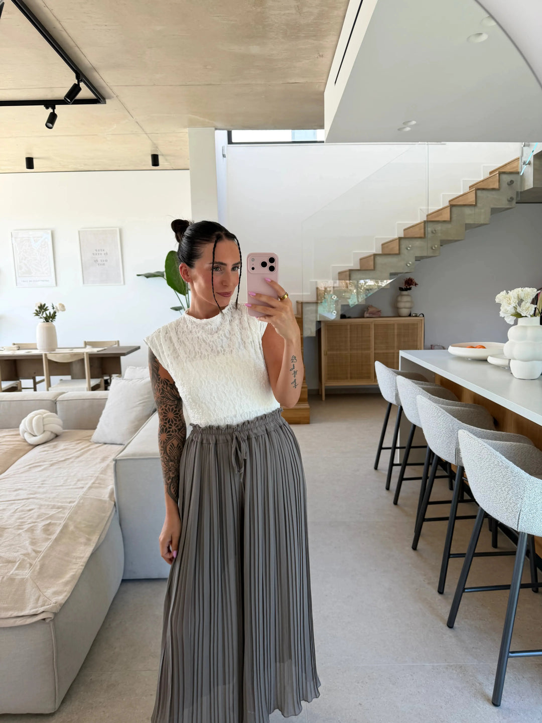 Plissee Hose – Schlamm Hose Lisas Boutique 