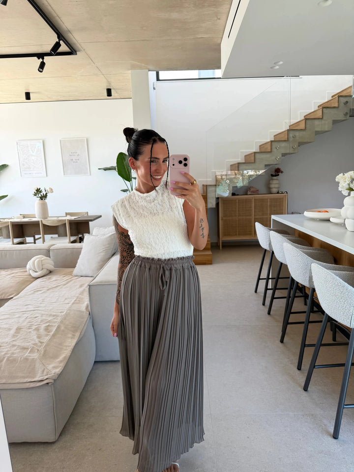 Plissee Hose – Schlamm Hose Lisas Boutique 