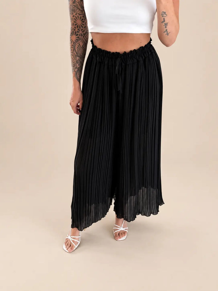 Women’s trousers in Black, Detail view | Lisa’s Boutique