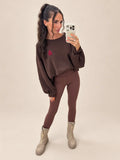 Leggings Braun