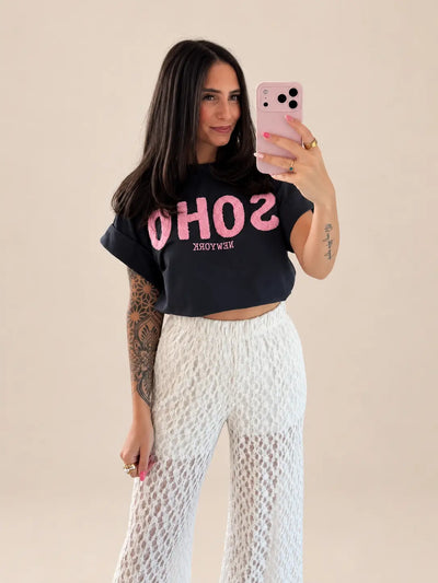 T-shirt SOHO – Grafitowy