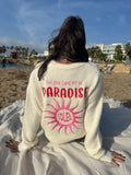 Paradise Cream knitted sweater