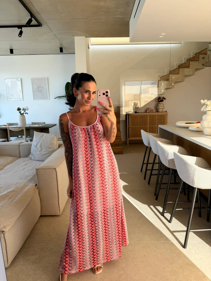 Trägerkleid Summer – Rosa Kleid Lisas Boutique 