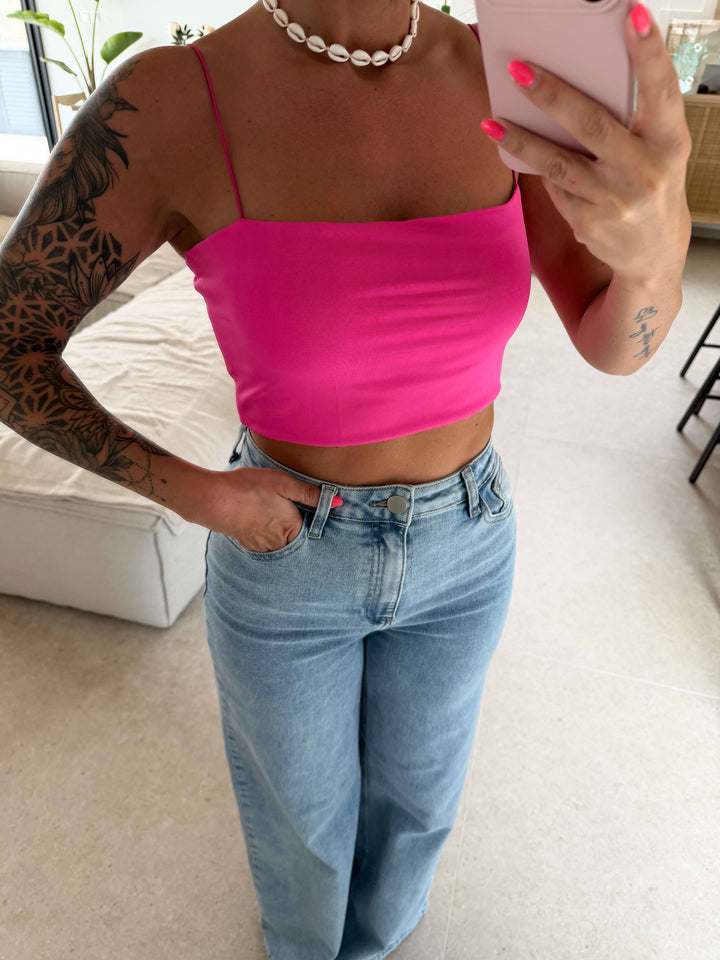 Trägertop - Pink Top Lisas Boutique 