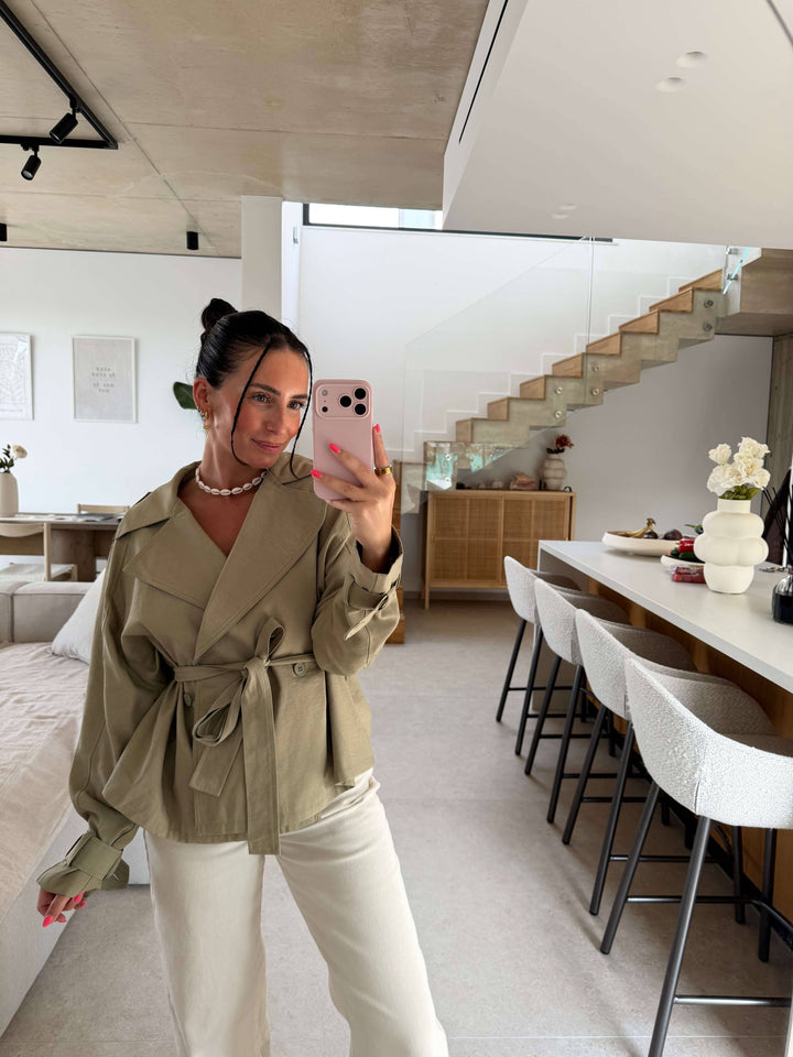 Trenchcoat – Khaki Trench Coats Lisas Boutique 