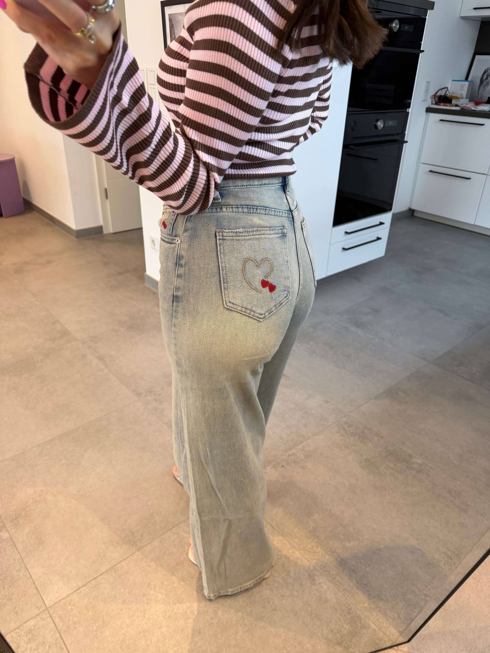 Wide Leg Jeans – Dirtywash Jeand Lisas Boutique 